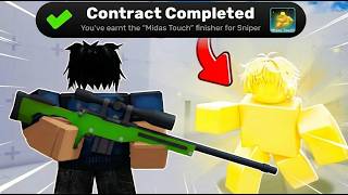 Today i unlocked Midas Touch sniper (Roblox Rivals) screenshot 5