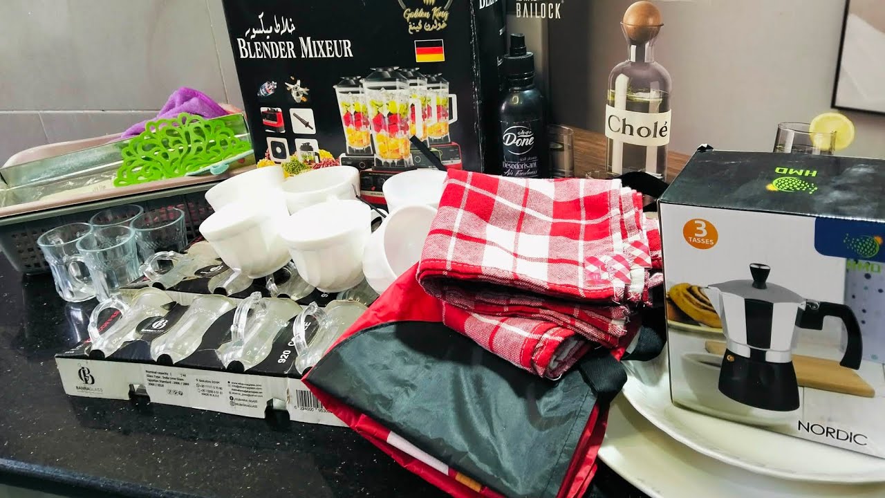 #مطبخ_ام_وسيم /#مشترياتي من الأواني المنزلية لشهر رمضان الكريم/#تسوق/تجهيزات رمضان/الحزائر🇩🇿