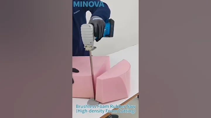 MINOVA Brushless Foam Rubber Saw (High-density Foam Cutting) #tools #foam #foamcutter #minovatool