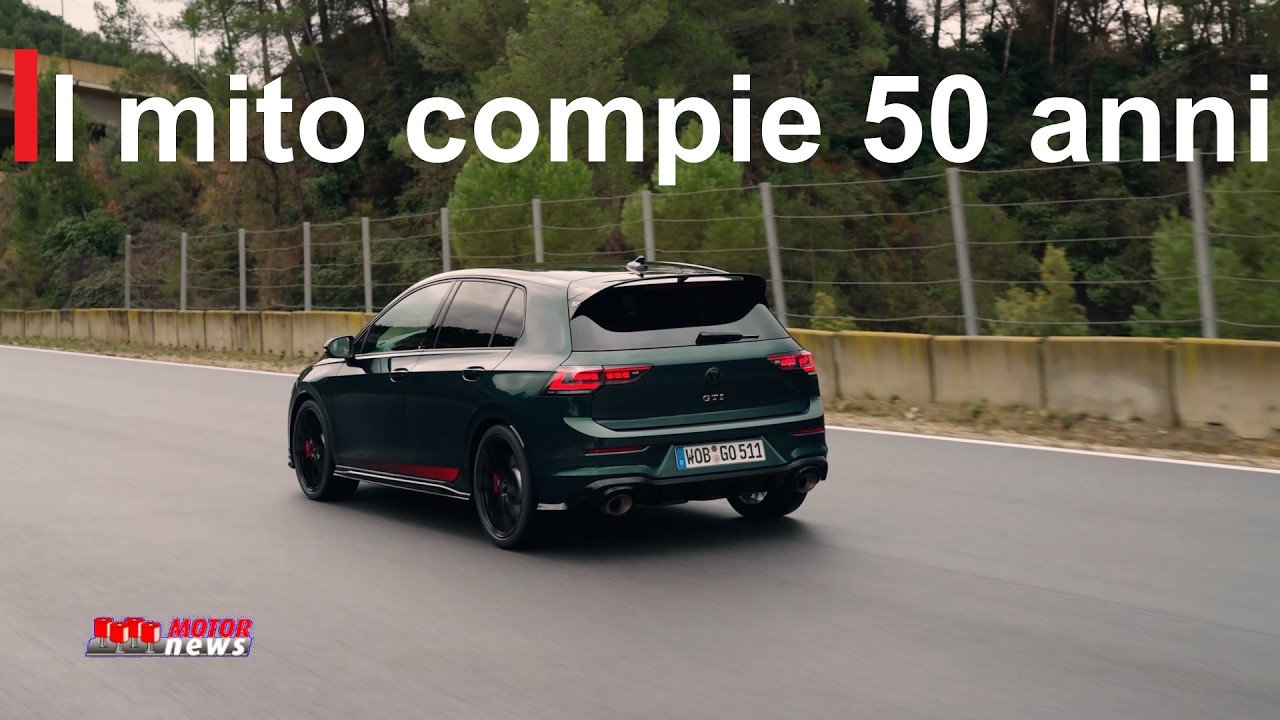 La sportiva Golf GTI festeggia i suoi 50 anni con un'edizione speciale