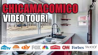Chicamacomico - A GORGEOUS RED Tiny House by Modern Tiny Living!
