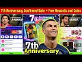 MAJOR CAMPAIGN - eFootball 2024 7th Anniversary Campaign, Free Coins and Rewards - FREE EPIC