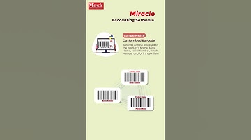 Boost Business Efficiency with the Barcode System of Miracle Accounting software | #shorts