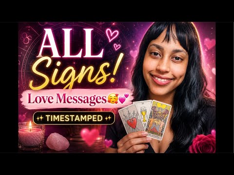 ALL Signs! Love Messages 🥰💕| Eri Nola Tarot Reading