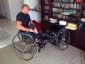 Getting in a racing wheelchair