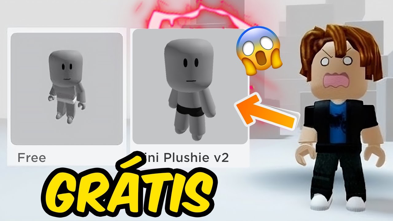 COMO FICAR PEQUENO GRÁTIS NO ROBLOX! NOVO MINI AVATAR - roblox