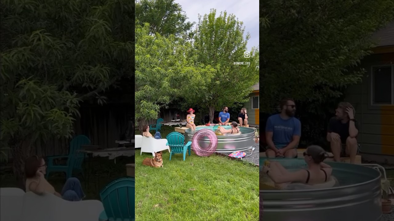 Get yourself a stock tank pool, you’ll thank me later. 