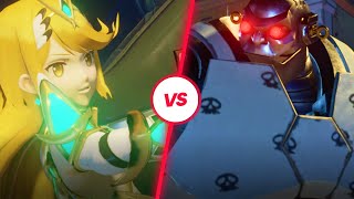 Falke Mythra Vs Abigail Mech - Street Fighter V Champion Edition Mod 4K