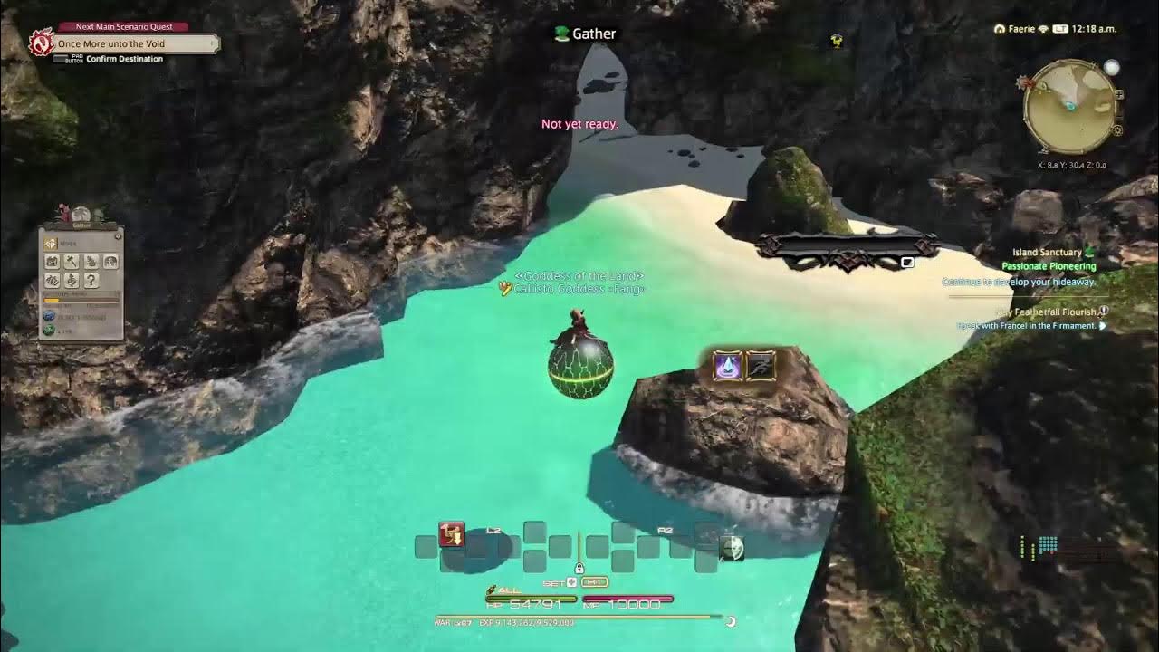 Final Fantasy XIV (FF14) Logistics Node Identification key 🗝️ which looks like a watermelon 🍉