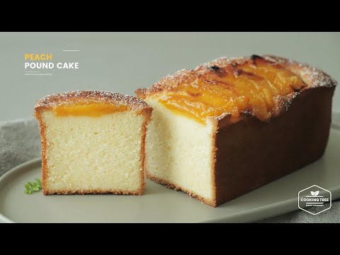 복숭아 파운드케이크 만들기 : <strong>Peach</strong> Pound Cake Recipe | Cooking <strong>tree</strong>