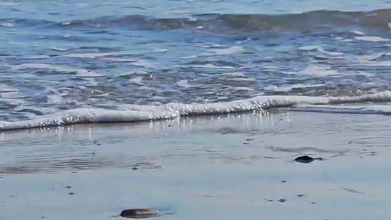 Gentle Close-Up Atlantic Waves | 3 Hours Natural Ocean Sounds for Relaxation | Perfect February