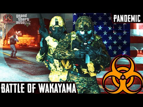 Zombie Apocalypse in Japan: Battle for Wakayama | PANDEMIC | Part 23 | GTA 5 Movie (Machinima)