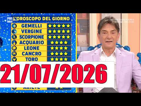 Video L'oroscopo di Paolo Fox - I Fatti Vostri Martedì 21 Luglio 2026