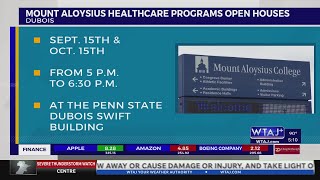 Mount Aloysius College to hold open houses for its Dubois-based healthcare programs
