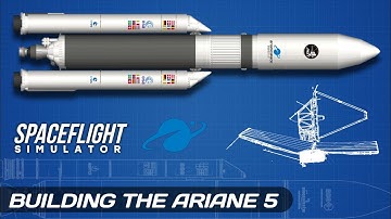 How To Build James Webb Space Telescope with Ariane 5 Rocket In Spaceflight Simulator 1.5.2
