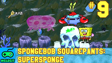SpongeBob SquarePants SuperSponge Walkthrough Part 9 - Precipice Canyon (PS1) (No Commentary)