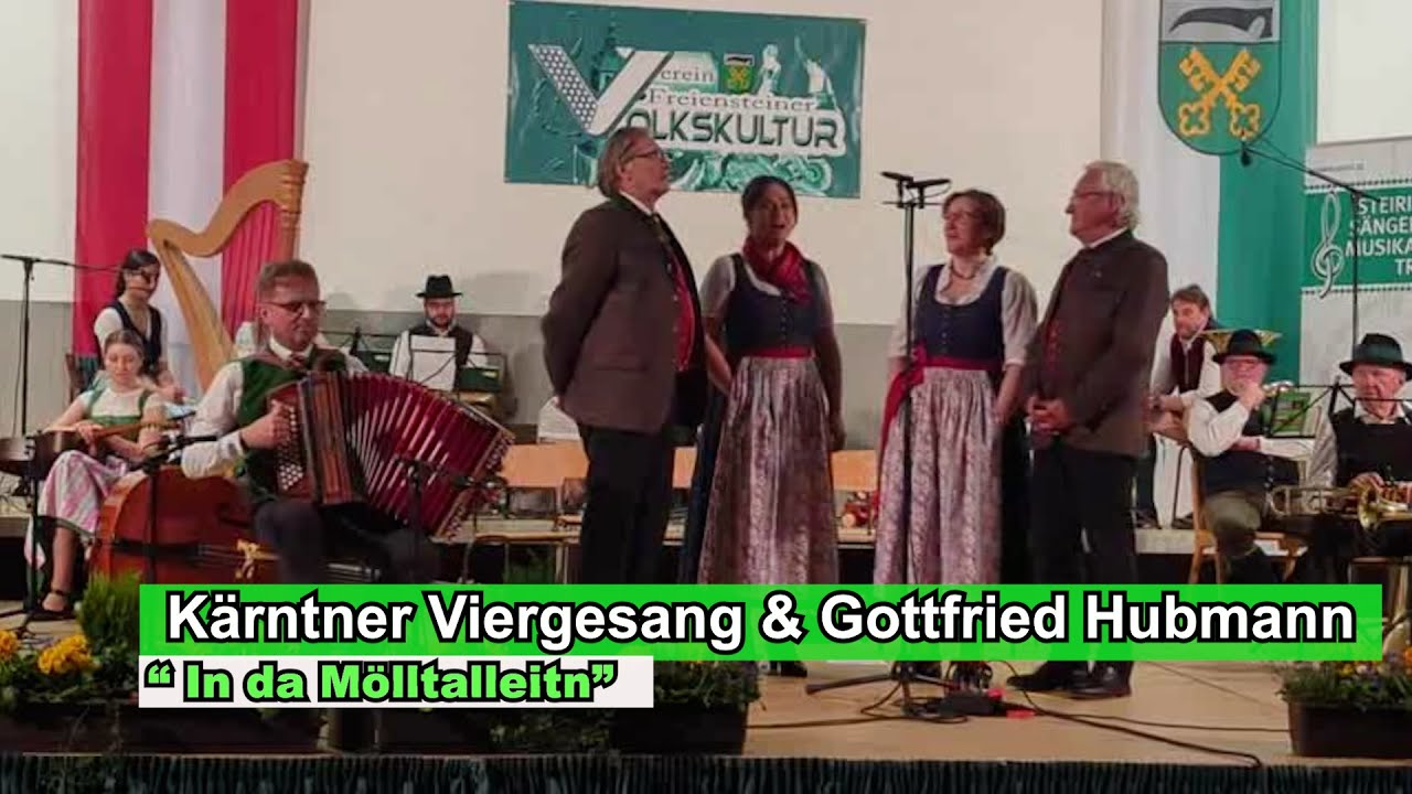 Gottfried Hubmann  &  Kärntner Viergesang   