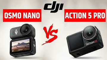 DJI ACTION 5 PRO VS DJI OSMO NANO - Bigger The Better?