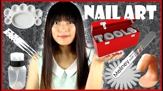 ULTIMATE GUIDE TO NAIL ART TOOLS | HOW TO USE 101 | MELINEY RECOMMENDATIONS ESSENTIALS & MORE