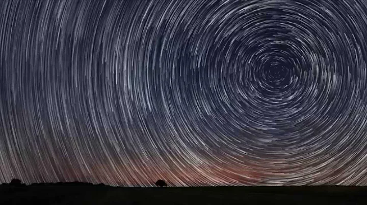 Star Trails Time Lapse 4K