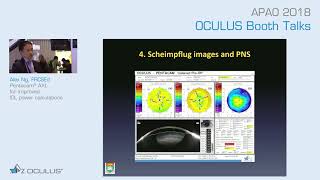 A. Ng, FRCSEd: Pentacam® AXL for improved IOL power calculations screenshot 1