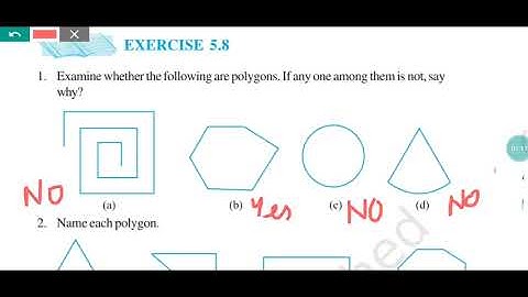 Class 6 Exercise 5.8 Q1,2 Maths NCERT solutions