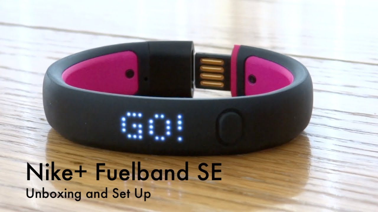 Nike+ Fuelband in Pink - Unboxing and Up - YouTube
