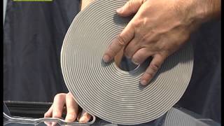 Étanchéité transversal sur bac acier nervuré avec la bande butyl 12x3,3 | FAYNOT