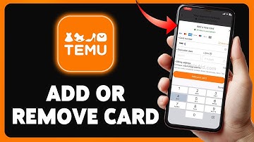 How To Add or Remove Card On Temu 2024 | Manage Payment Methods On Temu App