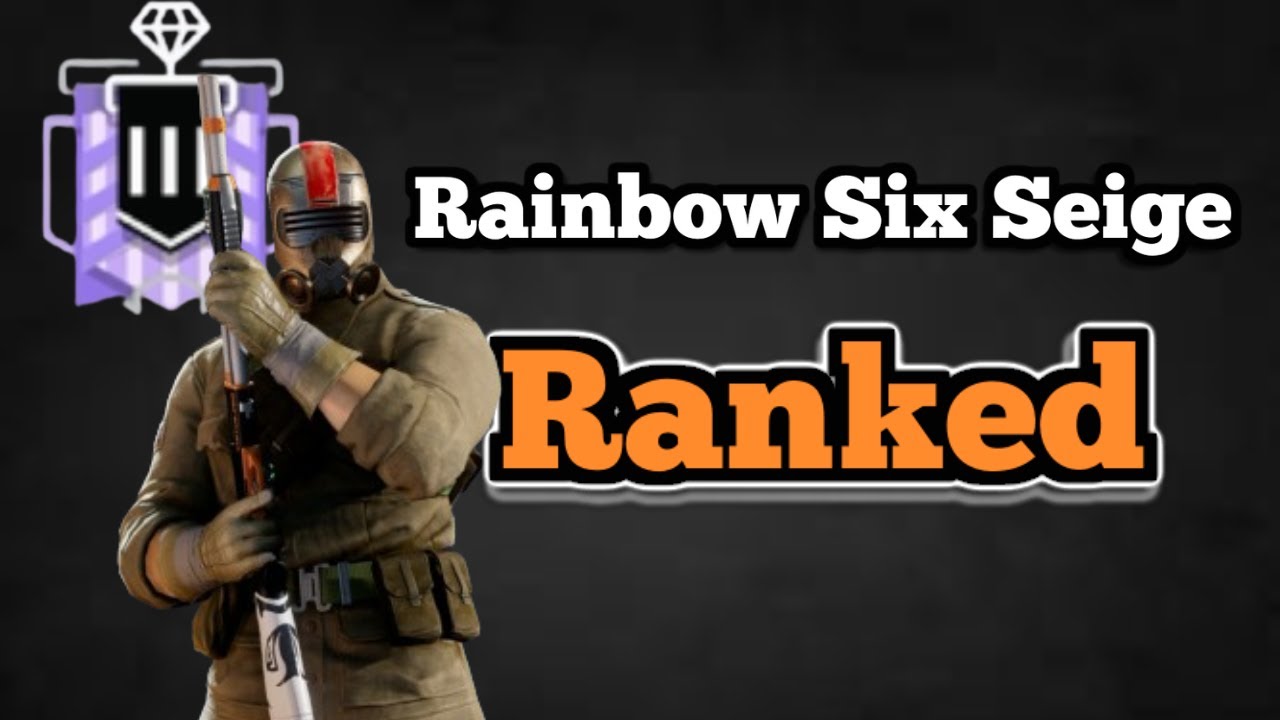 Climbing into Diamond Rainbow Six Siege Console - YouTube