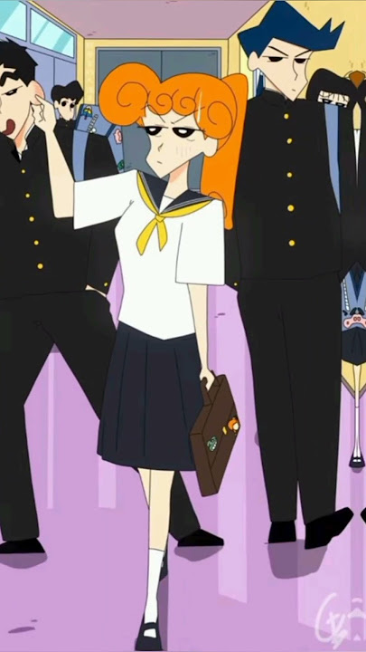 i wish I was himawari too 😖❤️#kazama#shinchan