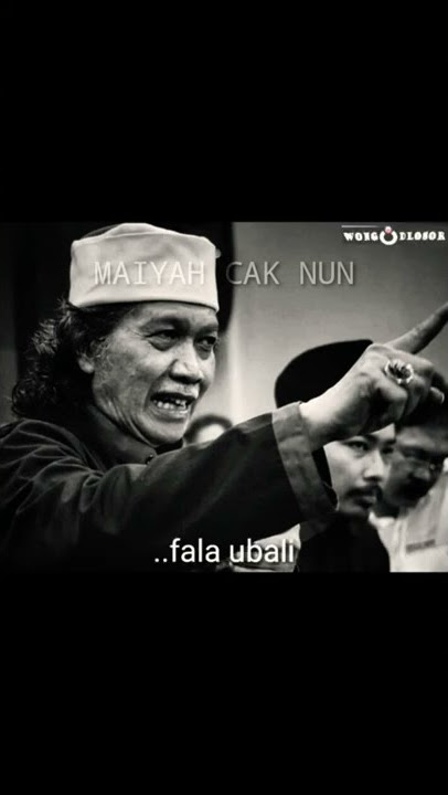 Semuanya aku terima, asal Allah tak marah padaku #caknun #ikhlas #short #terbaru