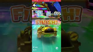 Mario Kart Tour - Space Tour (2024) - Baby Peach Cup - 150cc Gameplay