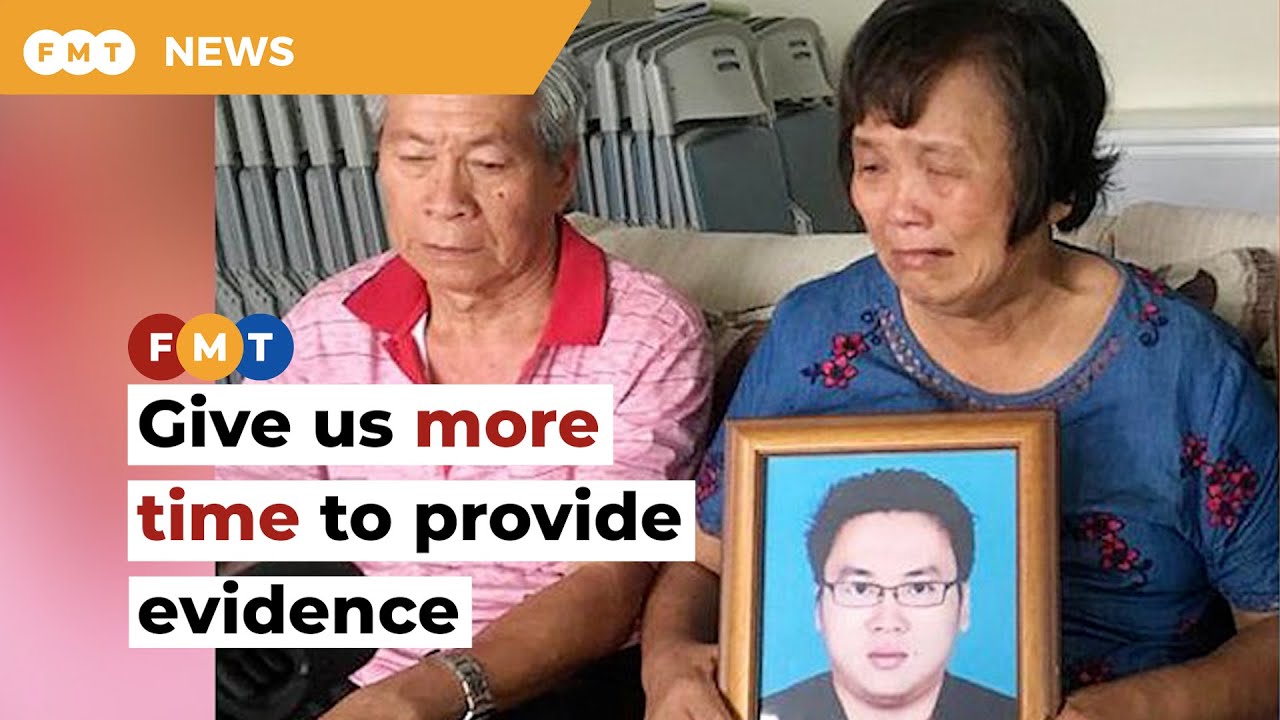 Family of murdered ex-bank manager wants more time to prove case