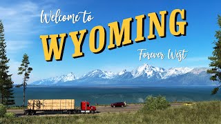 Первый взгляд на DLC Wyoming для American Truck Simulator!