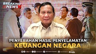 Download Lagu BREAKING NEWS - Presiden Prabowo Saksikan Penyerahan Hasil Penyelamatan Keuangan Negara Rp 6,6 T MP3