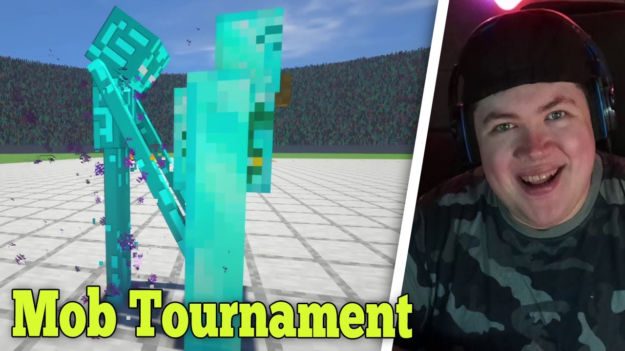 Mob Tournament in Minecraft | REAKTION