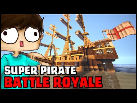 Minecraft - Super Pirate Battle Royale w/ Topmass & Subscribers