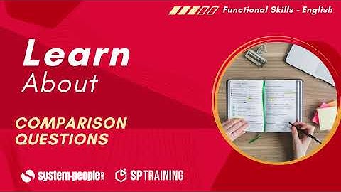 How to Answer Comparison Questions in the Reading Exam - L1 & L2 Functional Skills English