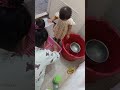 Cleaning dish container  baby iloveyou arya