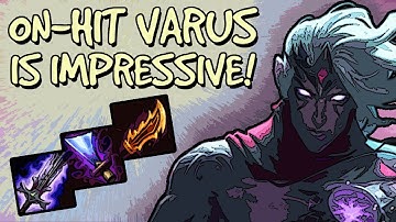NOT A 1v9 LCS VIDEO :( ON-HIT LETHAL TEMPO VARUS S8 - THE ULTIMATE CARRY! [League of Legends]