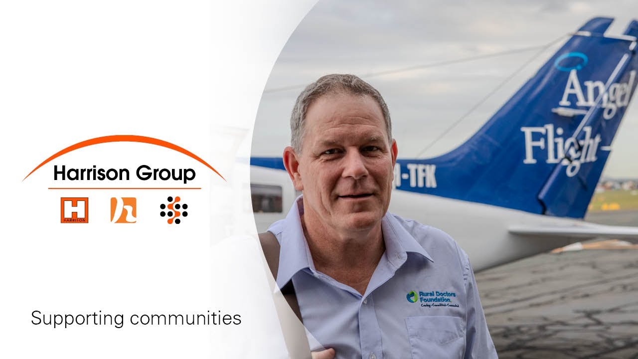 Harrison Group | Angel Flight & Rural Doctors Foundation - YouTube