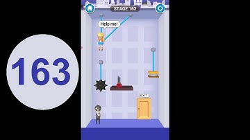 Rescue Cut Level 163 [2021] [HD] rescue cut rope puzzle