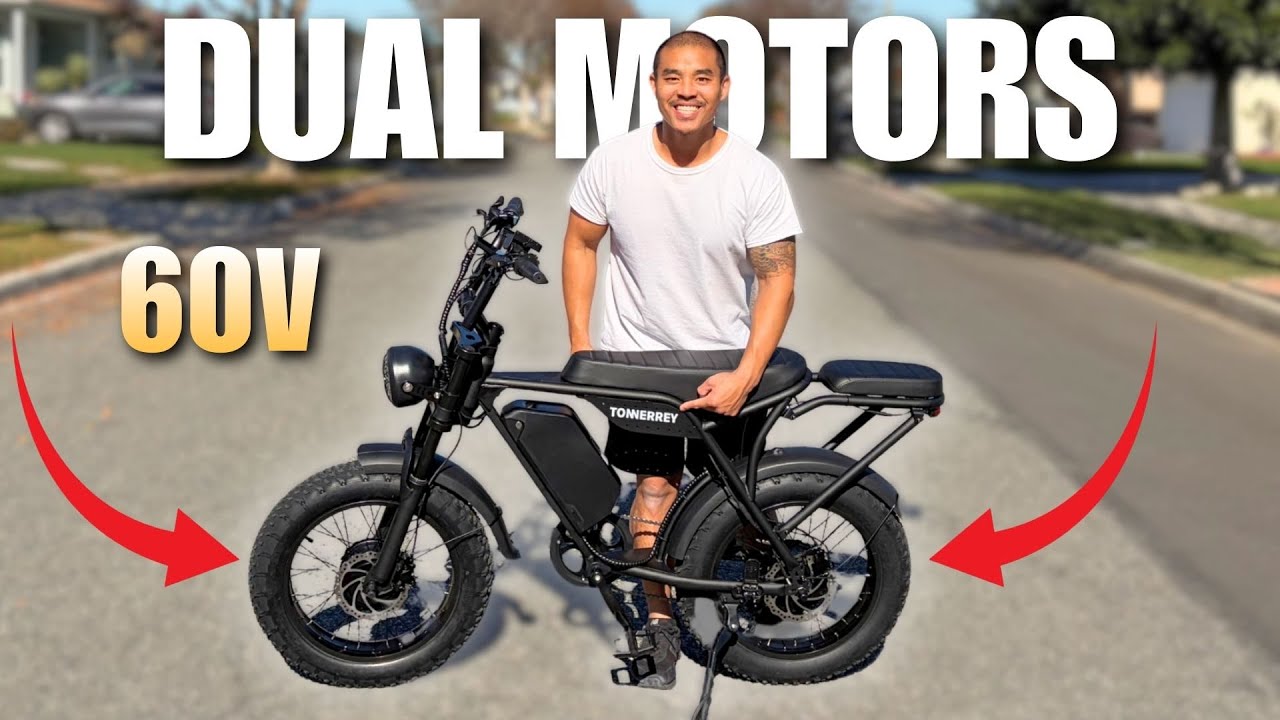 Этот новый электровелосипед с двумя двигателями на 60 В РАЗНОСИТ Super73 | Обзор Tonnerrey T8