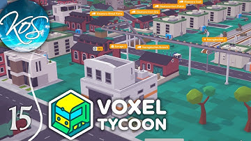 Voxel Tycoon - MOUNTAINS OF UPGRADES - Let
