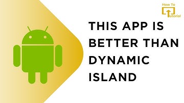 This Android App is BETTER Than iPhones Dynamic Island!