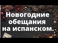 Новогодние обещания самому себе по-испански.