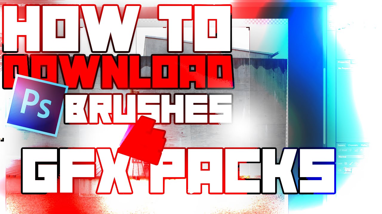 How To Download Photoshop Brushes And Gfx Packs For Freeee Youtube - roblox gfx photoshop pack