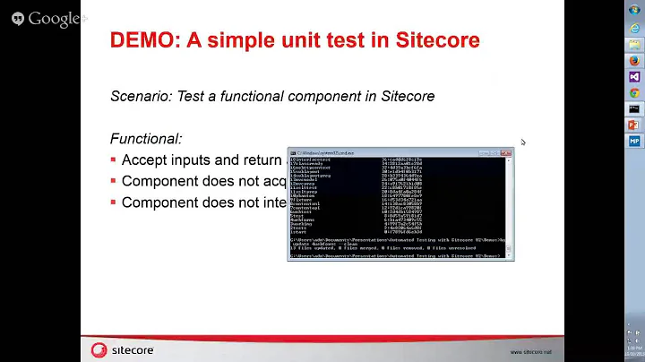 Automated Testing with Sitecore V2