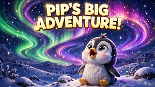🐧✨ Pip and the Great Northern Lights | Bedtime Story for Kids  | Ep -1